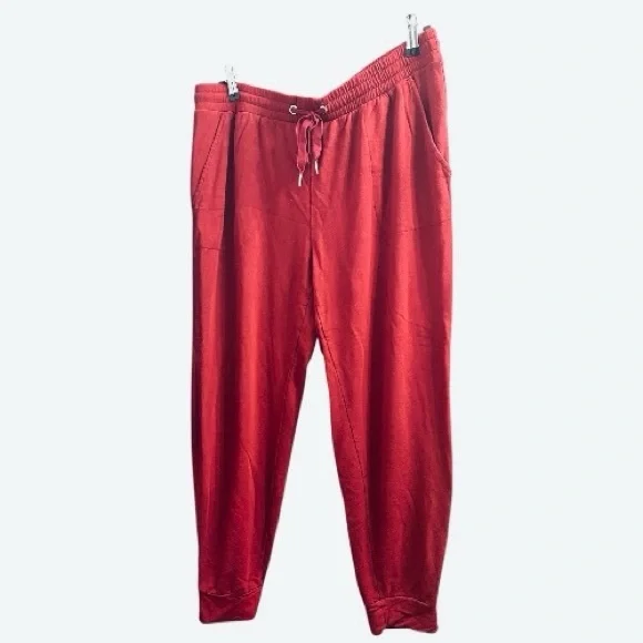 Soma Weekend Cranberry Joggers - Picture 3 of 9